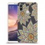 חמניות בשחור כיסוי מגן קשיח מעוצב ל Xiaomi Mi Max 3 יחידה אחת סקרין מובייל