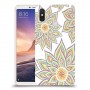 חמניות בלבן כיסוי מגן קשיח מעוצב ל Xiaomi Mi Max 3 יחידה אחת סקרין מובייל