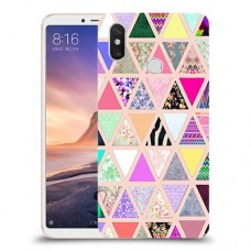 משולש הנאה כיסוי מגן קשיח מעוצב ל Xiaomi Mi Max 3 יחידה אחת סקרין מובייל