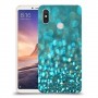 טורקיז יהלומים כיסוי מגן קשיח מעוצב ל Xiaomi Mi Max 3 יחידה אחת סקרין מובייל