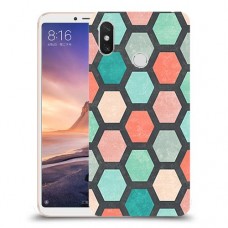 חלת דבש הונבד כיסוי מגן קשיח מעוצב ל Xiaomi Mi Max 3 יחידה אחת סקרין מובייל