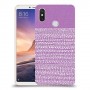 נקודות לבנות בסגול כיסוי מגן קשיח מעוצב ל Xiaomi Mi Max 3 יחידה אחת סקרין מובייל