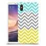 שורות צהובות-ירוקות כיסוי מגן קשיח מעוצב ל Xiaomi Mi Max 3 יחידה אחת סקרין מובייל
