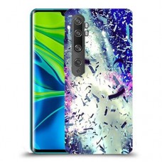 גשם מתכת כיסוי מגן קשיח מעוצב ל Xiaomi Mi Note 10 Pro יחידה אחת סקרין מובייל