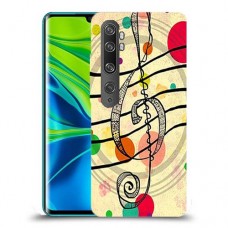 מוסיקה היא החיים שלי כיסוי מגן קשיח מעוצב ל Xiaomi Mi Note 10 Pro יחידה אחת סקרין מובייל