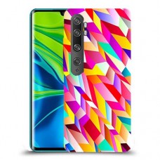פסים ניאון כיסוי מגן קשיח מעוצב ל Xiaomi Mi Note 10 Pro יחידה אחת סקרין מובייל