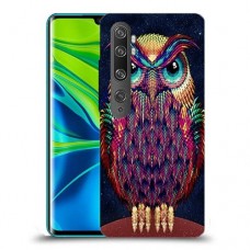 ינשוף הלילה כיסוי מגן קשיח מעוצב ל Xiaomi Mi Note 10 Pro יחידה אחת סקרין מובייל