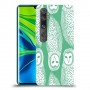 ינשופים על ירוק כיסוי מגן קשיח מעוצב ל Xiaomi Mi Note 10 Pro יחידה אחת סקרין מובייל