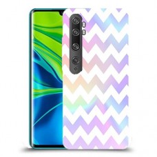 גיאומטריה פסטל כיסוי מגן קשיח מעוצב ל Xiaomi Mi Note 10 Pro יחידה אחת סקרין מובייל