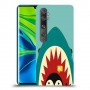 פינגווין בכריש כיסוי מגן קשיח מעוצב ל Xiaomi Mi Note 10 Pro יחידה אחת סקרין מובייל