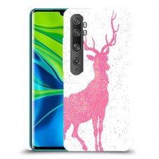 צבי ורוד כיסוי מגן קשיח מעוצב ל Xiaomi Mi Note 10 Pro יחידה אחת סקרין מובייל