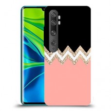 ורוד-לבן-לבן כיסוי מגן קשיח מעוצב ל Xiaomi Mi Note 10 Pro יחידה אחת סקרין מובייל