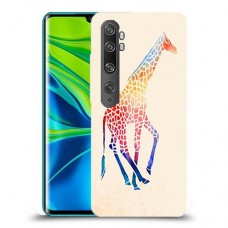 קשת ג 'ירפה כיסוי מגן קשיח מעוצב ל Xiaomi Mi Note 10 Pro יחידה אחת סקרין מובייל
