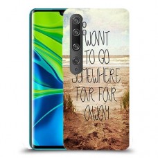 במקום רחוק רחוק כיסוי מגן קשיח מעוצב ל Xiaomi Mi Note 10 Pro יחידה אחת סקרין מובייל