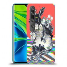 ארנבון מוזר כיסוי מגן קשיח מעוצב ל Xiaomi Mi Note 10 Pro יחידה אחת סקרין מובייל