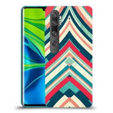 פסים בצבע כיסוי מגן קשיח מעוצב ל Xiaomi Mi Note 10 Pro יחידה אחת סקרין מובייל