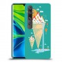 גלידה סאני כיסוי מגן קשיח מעוצב ל Xiaomi Mi Note 10 Pro יחידה אחת סקרין מובייל