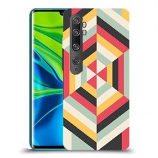 הצגת הפשטה כיסוי מגן קשיח מעוצב ל Xiaomi Mi Note 10 Pro יחידה אחת סקרין מובייל