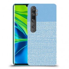 נקודות לבנות בכחול כיסוי מגן קשיח מעוצב ל Xiaomi Mi Note 10 Pro יחידה אחת סקרין מובייל