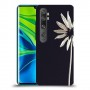 פרח לבן כיסוי מגן קשיח מעוצב ל Xiaomi Mi Note 10 Pro יחידה אחת סקרין מובייל