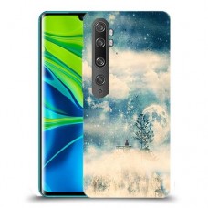 יופי חורף כיסוי מגן קשיח מעוצב ל Xiaomi Mi Note 10 Pro יחידה אחת סקרין מובייל