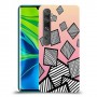 זאברה ריבועים כיסוי מגן קשיח מעוצב ל Xiaomi Mi Note 10 Pro יחידה אחת סקרין מובייל