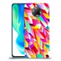 פסים ניאון כיסוי מגן קשיח מעוצב ל Xiaomi Poco F2 Pro יחידה אחת סקרין מובייל