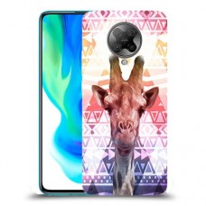 ג'ירפה נחמד כיסוי מגן קשיח מעוצב ל Xiaomi Poco F2 Pro יחידה אחת סקרין מובייל