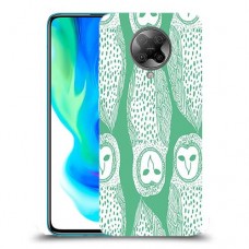 ינשופים על ירוק כיסוי מגן קשיח מעוצב ל Xiaomi Poco F2 Pro יחידה אחת סקרין מובייל