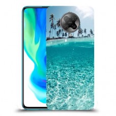 חופשה גן עדן כיסוי מגן קשיח מעוצב ל Xiaomi Poco F2 Pro יחידה אחת סקרין מובייל