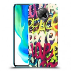 אהבת שלום כיסוי מגן קשיח מעוצב ל Xiaomi Poco F2 Pro יחידה אחת סקרין מובייל