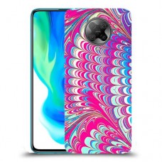 טווס סיפור כיסוי מגן קשיח מעוצב ל Xiaomi Poco F2 Pro יחידה אחת סקרין מובייל
