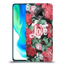 רוז אהבה כיסוי מגן קשיח מעוצב ל Xiaomi Poco F2 Pro יחידה אחת סקרין מובייל