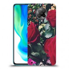 ורדים כיסוי מגן קשיח מעוצב ל Xiaomi Poco F2 Pro יחידה אחת סקרין מובייל
