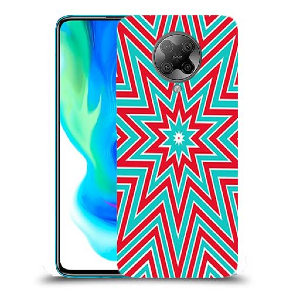 צבעי שלג כיסוי מגן קשיח מעוצב ל Xiaomi Poco F2 Pro יחידה אחת סקרין מובייל