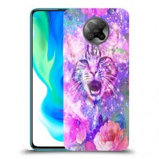 חתול מושלג כיסוי מגן קשיח מעוצב ל Xiaomi Poco F2 Pro יחידה אחת סקרין מובייל