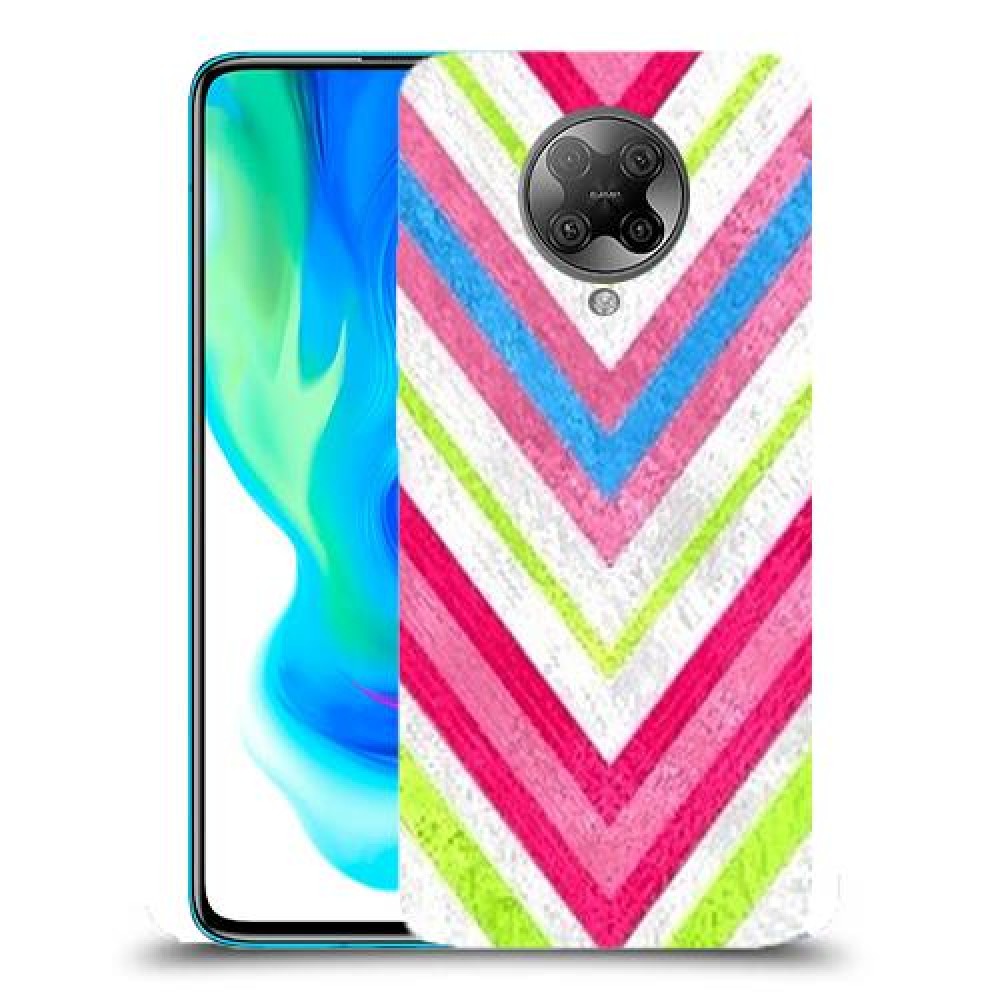 צבעים חשופים כיסוי מגן קשיח מעוצב ל Xiaomi Poco F2 Pro יחידה אחת סקרין מובייל