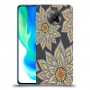 חמניות בשחור כיסוי מגן קשיח מעוצב ל Xiaomi Poco F2 Pro יחידה אחת סקרין מובייל