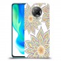 חמניות בלבן כיסוי מגן קשיח מעוצב ל Xiaomi Poco F2 Pro יחידה אחת סקרין מובייל