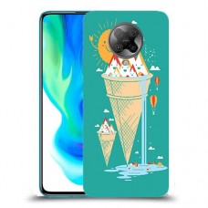 גלידה סאני כיסוי מגן קשיח מעוצב ל Xiaomi Poco F2 Pro יחידה אחת סקרין מובייל