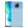 נקודות לבנות בכחול כיסוי מגן קשיח מעוצב ל Xiaomi Poco F2 Pro יחידה אחת סקרין מובייל