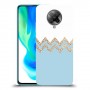 לבן כחול כיסוי מגן קשיח מעוצב ל Xiaomi Poco F2 Pro יחידה אחת סקרין מובייל