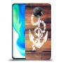 עוגן מעץ כיסוי מגן קשיח מעוצב ל Xiaomi Poco F2 Pro יחידה אחת סקרין מובייל