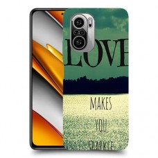 אהבה גורמת לך לנצנץ כיסוי מגן קשיח מעוצב ל Xiaomi Poco F3 יחידה אחת סקרין מובייל