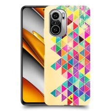 ניאון רומבי כיסוי מגן קשיח מעוצב ל Xiaomi Poco F3 יחידה אחת סקרין מובייל