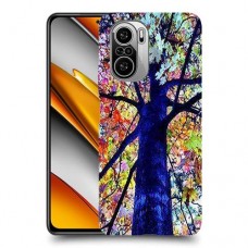 עץ ניאון כיסוי מגן קשיח מעוצב ל Xiaomi Poco F3 יחידה אחת סקרין מובייל