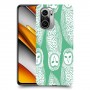 ינשופים על ירוק כיסוי מגן קשיח מעוצב ל Xiaomi Poco F3 יחידה אחת סקרין מובייל