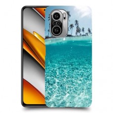 חופשה גן עדן כיסוי מגן קשיח מעוצב ל Xiaomi Poco F3 יחידה אחת סקרין מובייל