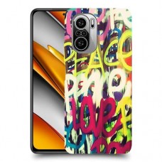 אהבת שלום כיסוי מגן קשיח מעוצב ל Xiaomi Poco F3 יחידה אחת סקרין מובייל
