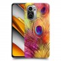 נוצת טווס כיסוי מגן קשיח מעוצב ל Xiaomi Poco F3 יחידה אחת סקרין מובייל